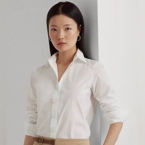 Shirt long sleeve, Ralph Lauren, Petite M.